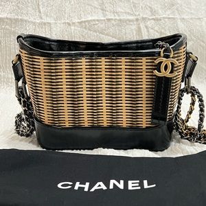 Chanel Rare Wicker Gabrielle bag